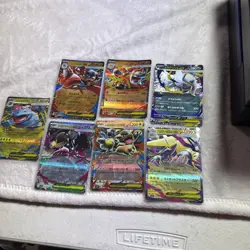 Pokemon Mega Evolution EX 7 Card Lot - Image 1