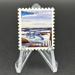 Mantyke Pokemon Stamp Card Shogakukan Nintendo Japanese TCG Vintage S126-20 - Image 1