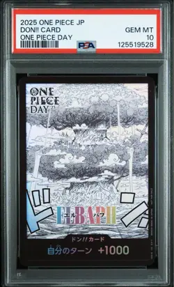 PSA 10 Don!! CARD ONE PIECE DAY 2025 ONE PIECE Card Japanese - Image 1