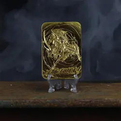 Yu-Gi-Oh! Limited Edition 24k Gold Plated Black Luster Soldier Metal Card - Image 4