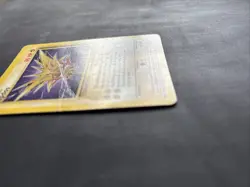 Pokemon TCG Zapdos Fossil Card 30/62 Unlimited Rare Non Holo - PLAYED - Image 2