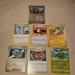 [LOT of 7] - Pokemon Card Common/Uncommon Holo Pokemon Card - Near Mint - Image 1