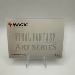 Locke Cole Art Series (15/53) Final Fantasy MTG Magic Art Card MINT PACK FRESH - Image 2
