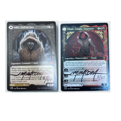 MTG Artist Proof Valki, God of Lies / Tibalt, Cosmic Impostor / JEFF MIRACOLA AP - Image 2