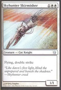 Skyhunter Skirmisher - Light Play MTG Fifth Dawn - Image 1