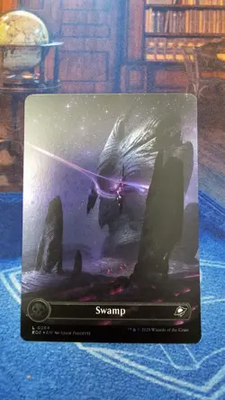 Swamp Borderless Foil - Edge Of Eternities 0264 - NM - MTG Magic - Image 1