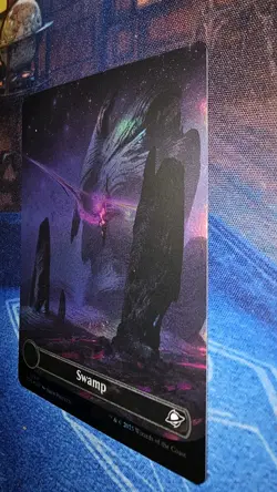 Swamp Borderless Foil - Edge Of Eternities 0264 - NM - MTG Magic - Image 3