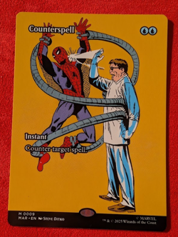 MTG Spiderman - Counterspell (Borderless) - 0009 - Marvel - Non-Foil - M/NM - Image 1