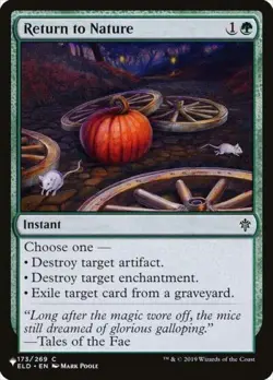 Return to Nature - Near Mint MTG The List - Image 1
