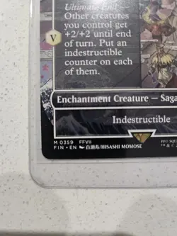 Summon: Knights of Round (Borderless) M359 - Final Fantasy MTG - Image 2