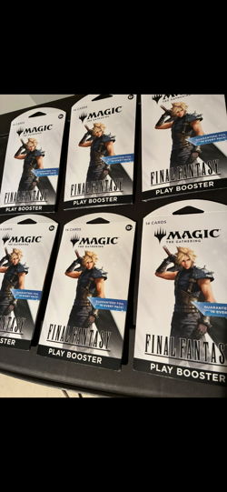 MTG: Magic The Gathering Final Fantasy Sleeves Booster 6 Pack - Image 1