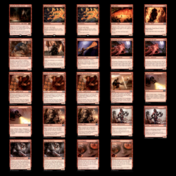 MTG Lot 24 Cards Red M15 Magic 2015 Magic the Gathering Kurkesh Aggressive Mine - Image 1