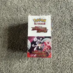 Pokemon TCG S&V Destined Rivals Half Booster Box 18 Packs, New (Open Seal) - Image 1