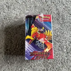 Pokemon TCG S&V Destined Rivals Half Booster Box 18 Packs, New (Open Seal) - Image 5