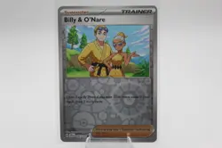 Pokemon SV Journey Together Billy & O’Nare Reverse Holo 142/159 - Image 1