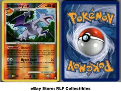2009 Pokemon, Platinum Arceus, #13/99 Aerodactyl Lv. 47, Reverse Holo Rare - Image 1