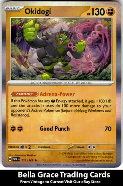 Okidogi #111/167 SV06: Twilight Masquerade Pokemon Rare,Holo - Image 1
