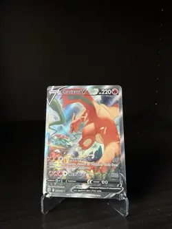 Pokemon Charizard v Alternate Art Brilliant Stars 154/172 Mint Condition - Image 1