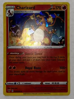 Pokemon - Charizard 025/185 (Cracked Ice Holo) Deck Exclusives - Image 3