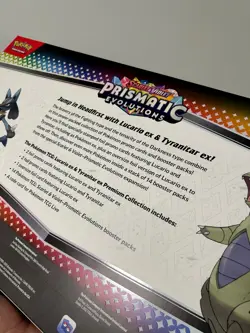 Pokemon TCG Scarlet & Violet Prismatic Evolutions Premium Collection Cards Sams - Image 5