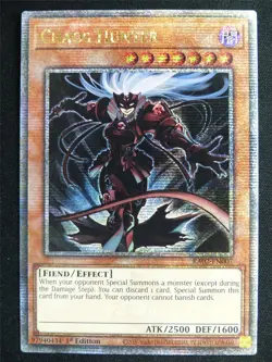 Chaos Hunter RA02 Quarter Century Rare - 1st ed Yugioh Card #4SU - Image 1