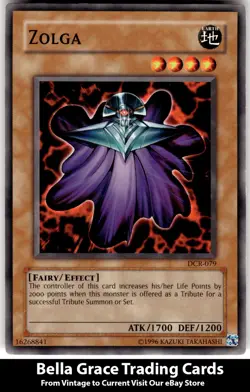 Zolga #DCR-079 Dark Crisis Yugioh Common - Image 1