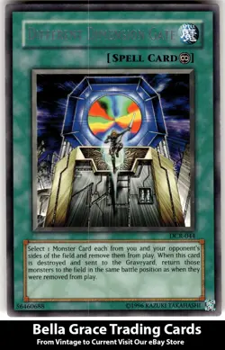 Different Dimension Gate #DCR-044 Dark Crisis Yugioh Rare Rare - Image 1