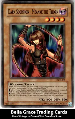 Dark Scorpion #DCR-061 Dark Crisis Yugioh Common - Image 1
