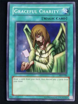 Graceful Charity SDP Super Rare - Yugioh Card #4RX - Image 1