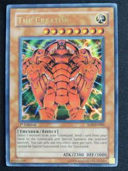The Creator RDS Ultra Rare - 1st ed Yugioh Card #4RU - Image 1