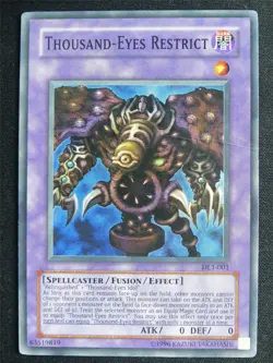 Thousand-Eyes Restrict DL1 Super Rare played - 1st ed Yugioh Card #4S8 - Image 1