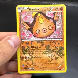 Stunfisk RC12/RC25 LP Legendary Treasures: Radiant Collection Pokemon Card - Image 2