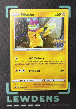 Pikachu - SWSH234 - Cosmos Holo - Promo - SWSH Black Star Promo - Pokemon Card - Image 1