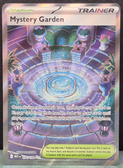 Mystery Garden Ultra Rare 172/132 Mega Evolution Pokemon TCG Near Mint Card NM - Image 1