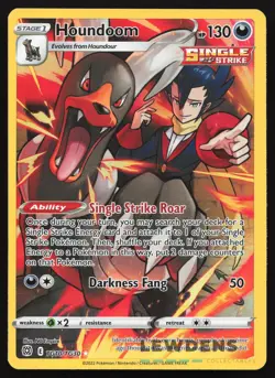 Houndoom - TG10/TG30 - Trainer Gallery Full Art - Brilliant Stars - Pokemon Card - Image 1