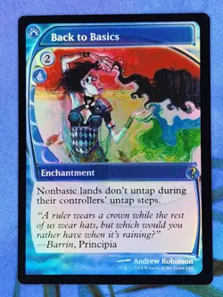 1x FOIL FUTURE SIGHT Back to Basics, NM, MB2, Magic: the Gathering, MtG - Image 1