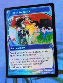 1x FOIL FUTURE SIGHT Back to Basics, NM, MB2, Magic: the Gathering, MtG - Image 2