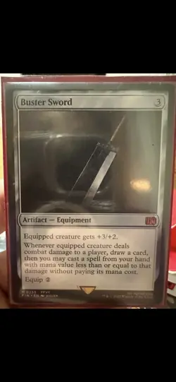 Buster Sword Final Fantasy Regular - Image 1