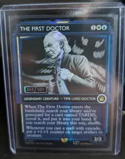 The First Doctor Showcase Serialized 265/501 Near Mint Magic the Gathering - Image 1