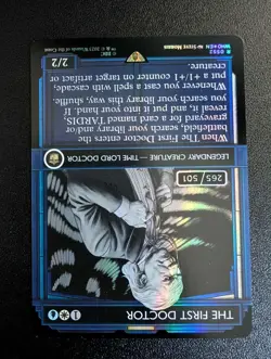 The First Doctor Showcase Serialized 265/501 Near Mint Magic the Gathering - Image 3