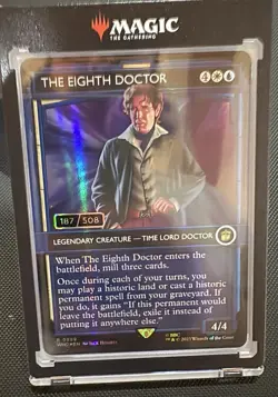 The Eighth Doctor (Serial Numbered) Universes Beyond: Doctor Who Foil - Image 1