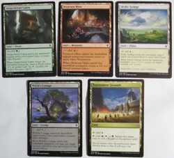 MTG 5 Throne of Eldraine Non Basic Lands Magic The Gathering - Image 1