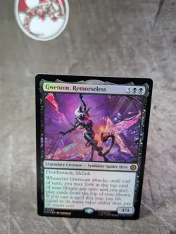 MTG, Gwenom, Remorseless (#056), Marvel's Spider-Man, Foil, NM Mythic - Image 1