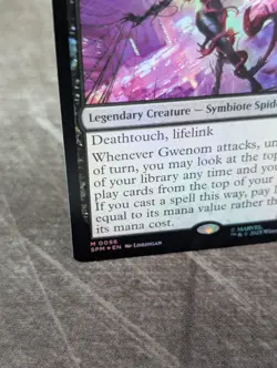 MTG, Gwenom, Remorseless (#056), Marvel's Spider-Man, Foil, NM Mythic - Image 4