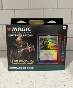 The Hosts Of Mordor LOTR Commander Deck *Factory Sealed* Lord Of The Rings MTG - Image 1