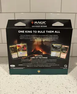 The Hosts Of Mordor LOTR Commander Deck *Factory Sealed* Lord Of The Rings MTG - Image 2