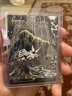 Reanimate 0020 Regular Borderless Marvels Spider-Man MTG NM - Image 3