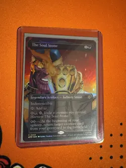 The Soul Stone (Borderless) Marvel's Spider-Man Foil - Image 1