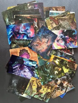100x Set Magic the Gathering Art Cards Cards, Non-Signature, Various Sets, MTG - Image 1