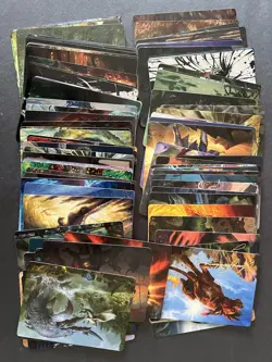100x Set Magic the Gathering Art Cards Cards, Non-Signature, Various Sets, MTG - Image 2